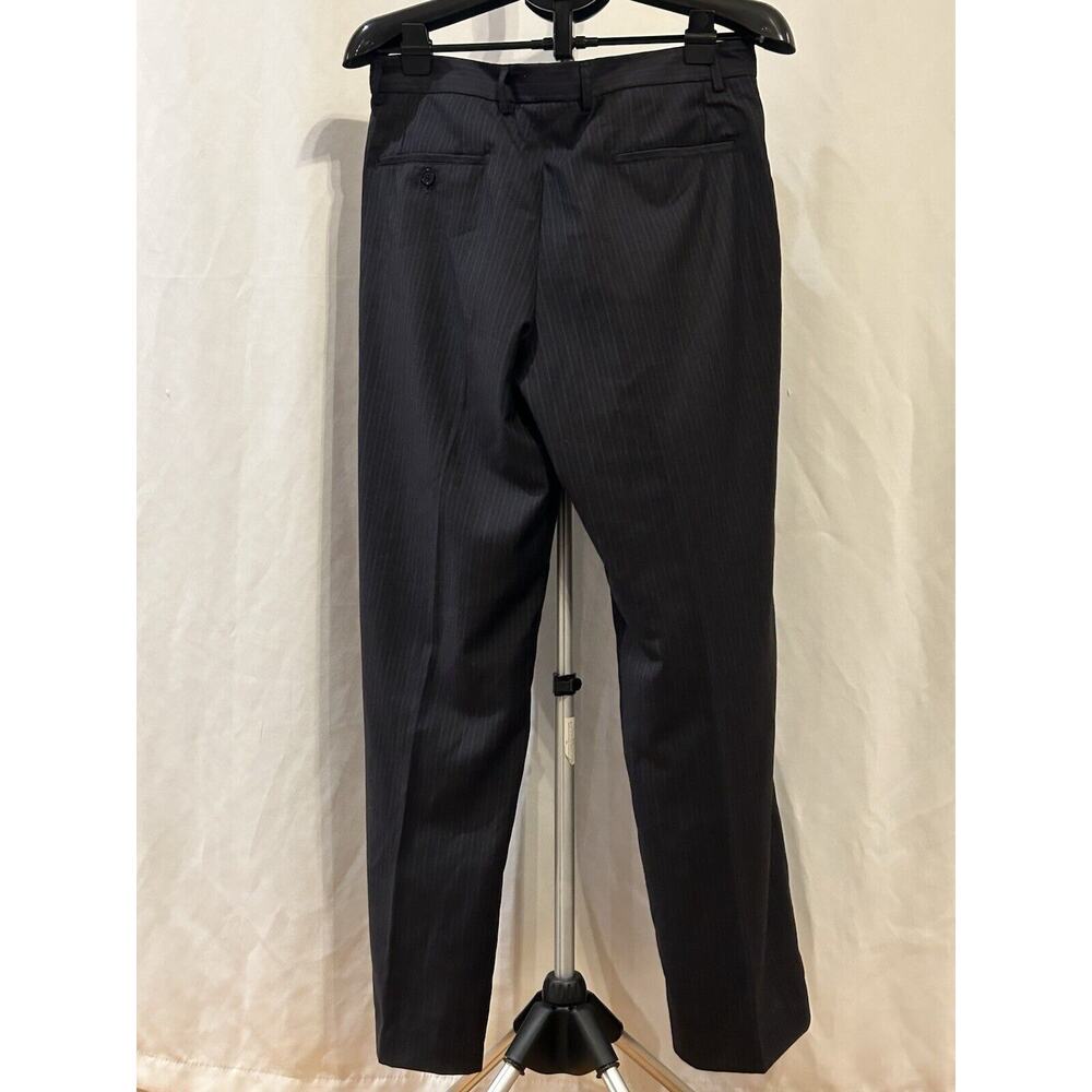 NWT DKNY Charcoal Pin Stripped Pants Women's size 33 - Picture 2 of 4